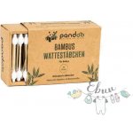Pandoo Bambusové dětské Vatové tyčinky do uší s bio bavlnou 55 ks – Zboží Dáma Pandoo Bambusové dětské Vatové tyčinky do uší s bio bavlnou 55 ks – Zboží Dáma