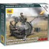 Model Zvezda Wargames WWII letadlo 6117 German Anti Aircraft Gun with Crew 1:72