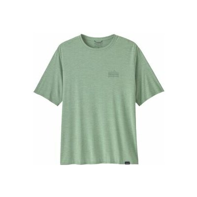 Patagonia Cap Cool Daily Graphic Shirt Men Strataspire: Wetland Blue X-Dye zelená – Sleviste.cz