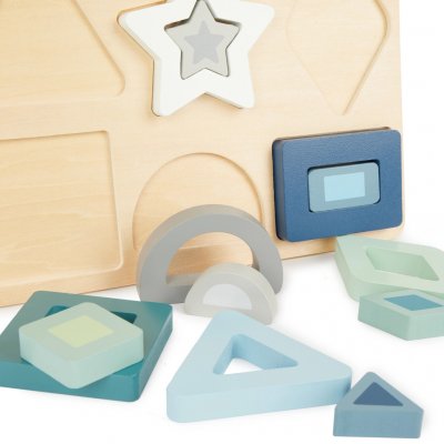 Bieco vkládací puzzle tvary – Sleviste.cz
