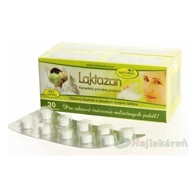 LAKTAZAN laktáza máta 60 tablet – Hledejceny.cz
