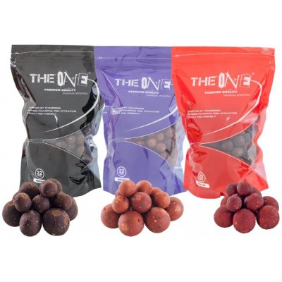The One Boilies Boiled Black 1kg 18mm