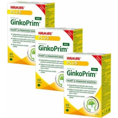 Walmark GinkoPrim Max 3 x 60 tablet – Hledejceny.cz