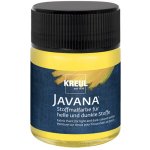 Barva na světlý a tmavý textil Javana 50 ml žlutá – Zboží Mobilmania