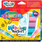 Křídové popisovače na sklo sada 5 barev – Zboží Dáma