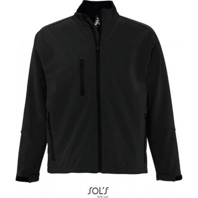 Sols Relax pánská 3-vrstvá softshellová bunda black – Hledejceny.cz