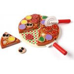 KIK Pizza na krájení dřevěná KX7728 – Zboží Mobilmania