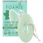 Foamie 2 in 1 Body Bar Mint to Be Fresh tuhá sprchová péče máta 80 g – Sleviste.cz