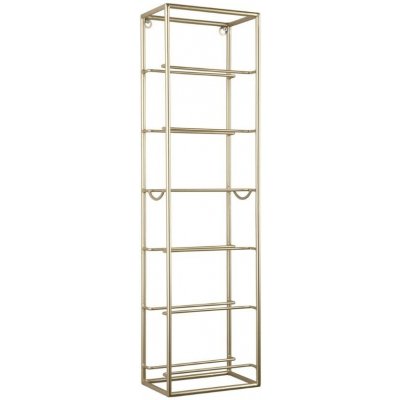 Present time Zlatý kovový stojan na víno Sitler 66 x 11,5 cm – Hledejceny.cz