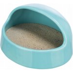 Trixie Písková lázeň pro myši/křečky Keramika Tyrkysová 16 x 8 x 14 cm – Zboží Mobilmania
