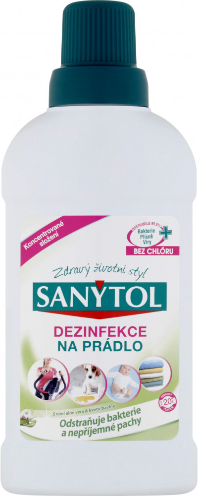 Sanytol dezinfekční přípravek na prádlo 25 PD od 99 Kč - Heureka.cz