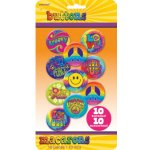 Amscan / Riethmüller Odznaky Feeling Groovy 60's 10 ks – Hledejceny.cz
