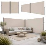Luaro KX2865 Boční terasová markýza v kazetě 180 x 620 cm, béžová
