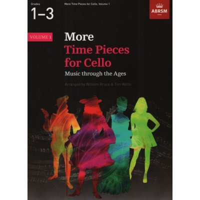 MORE TIME PIECES FOR CELLO 1 obtížnost 1 3 violoncello a klavír