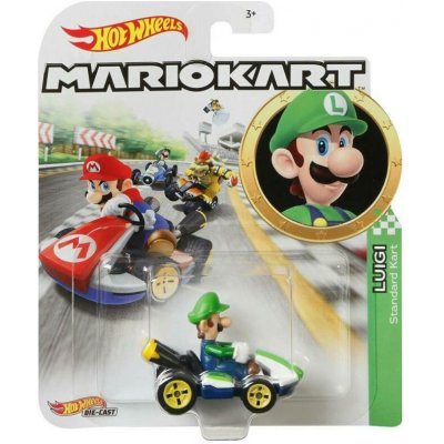 Mattel Hot Wheels Mario Kart Luigi Standard Kart – Hledejceny.cz
