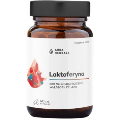 Aura Herbals Laktoferin 100 mg 60 kapslí – Hledejceny.cz
