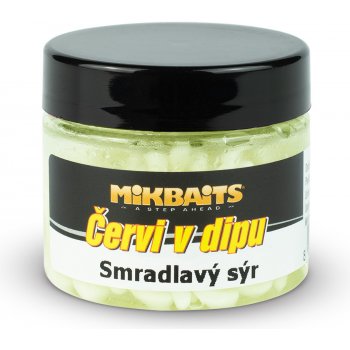 Mikbaits Červi v dipu 50ml Smradlavý sýr