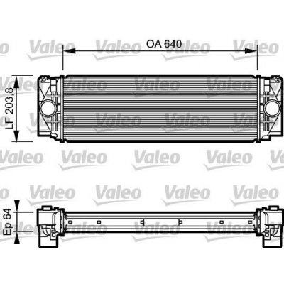 Chladič turba VALEO 818732 – Zboží Mobilmania