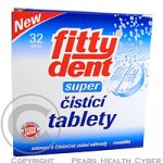 Fittydent super čistící tablety na protézu 32 tablet – Zboží Dáma