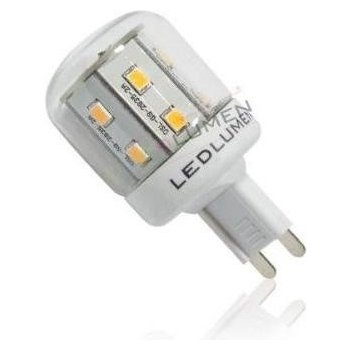 Ledlumen LED žárovka 2,6W 16xSMD2835 G9 300lm Teplá bílá