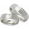 Prsteny Aumanti Snubní prsteny 189 Platina bílá