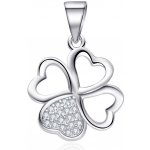 Nubis Stříbrný přívěšek čtyřlístek NB 4383 – Sleviste.cz