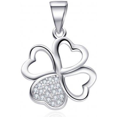 Nubis Stříbrný přívěšek čtyřlístek NB 4383 – Sleviste.cz