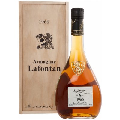 Lafontan Armagnac 1966 40% 0,7 l (v dřevěné dárkové krabičce) – Hledejceny.cz