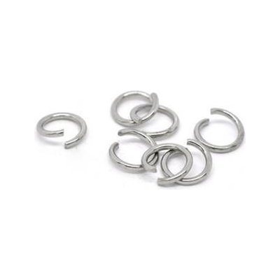 Šperky4U komponenty - ocelový kroužek 0,5x5 mm - OK1054 – Zboží Mobilmania