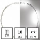Emos D3AC06 LED vánoční nano řetěz stříbrný