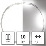 Emos D3AC06 LED vánoční nano řetěz stříbrný – Hledejceny.cz
