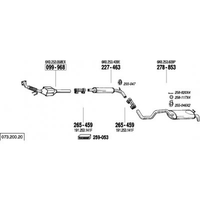Bosal BS 099-968 – Hledejceny.cz