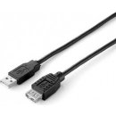 Equip 128851 USB 2.0 prodlužovací kabel AM-AF 3m, černý