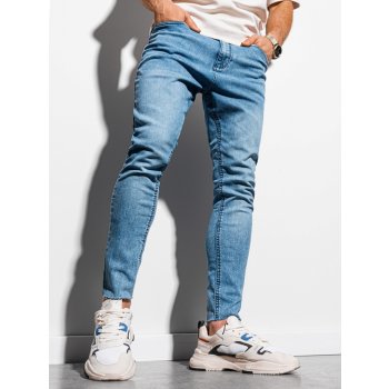 Ombre Clothing pánské džíny Irm světle modrá P923