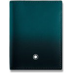 Montblanc Pouzdro na kreditní karty Meisterstück Sfumato 4 cc modré – Zboží Živě