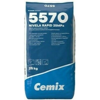 Směs samonivelační Nivela Rapid 25 MPa 25 kg Cemix – Zboží Mobilmania