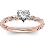 Majya Stříbrný prsten s kamínkem ELIZABETH 10273 5 – Zboží Dáma