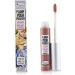 theBalm Plump Your Pucker lesk na rty s mořským kolagenem Exaggerate 7 ml – Zboží Dáma