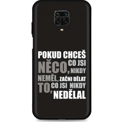 Pouzdro TopQ Xiaomi Redmi Note 9 Pro silikon Moto