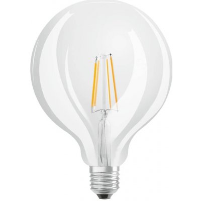 Osram LED žárovka globe, 6,5 W, 806 lm, teplá bílá, E27