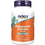 Now Potassium Citrate draslík jako citrát draselný 99 mg x 180 rostlinných kapslí – Hledejceny.cz