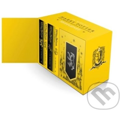 Harry Potter Hufflepuff House Editions Hardback Box Set – Zboží Mobilmania