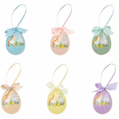 Easy Life Sada šesti keramických velikonočních vajíček Happy Easter – Hledejceny.cz