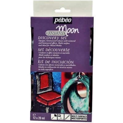 PEBEO Efektová barva Fantasy Moon Discovery set 12 x 20 ml