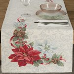 Eurofirany Vánoční gobelínový běhoun Merry 40X100cm – Sleviste.cz