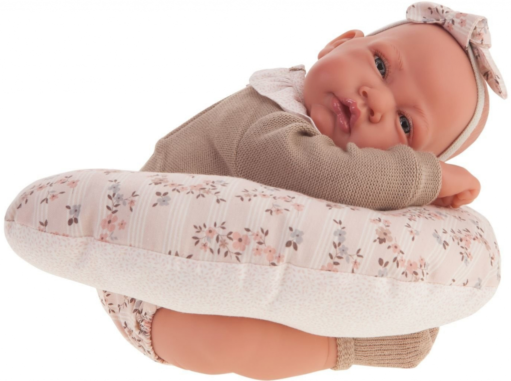 Antonio Juan Realistické miminko holčička s opěrkou