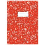 Obal na sešit Schooldoo A4 červený – Hledejceny.cz