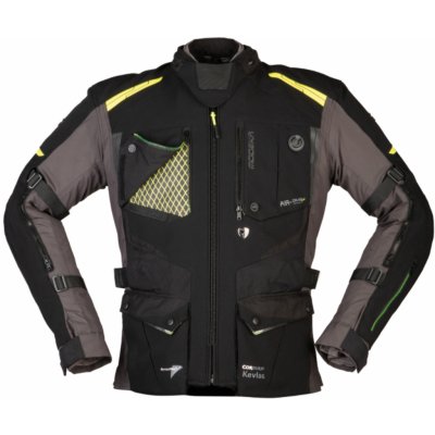 Modeka Talismen černo-šedo-žlutá – Zboží Mobilmania