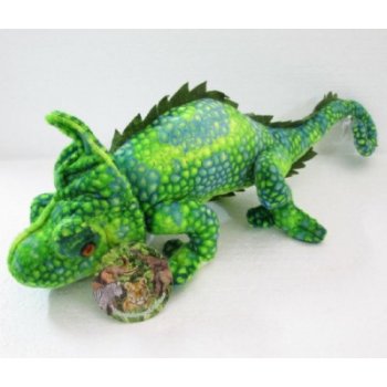 Chameleon zelená 50 cm
