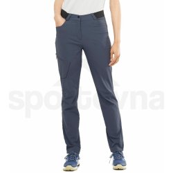 Salomon Wayfarer Pants W ebony C17043 dámské lehké turistické softshellové kalhoty